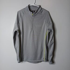 Porsche Sports Collection Official M 1/4 Zip Pullover Gray Athletic Sweatshirt
